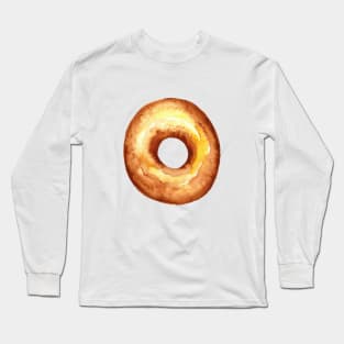 Doughnut Watercolour Long Sleeve T-Shirt